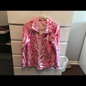 EUC Lilly Pulitzer full zip popover sz large
